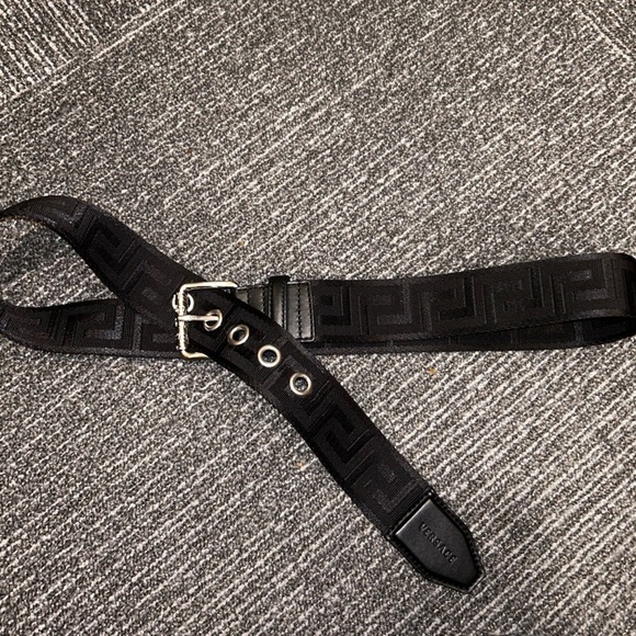 COPY - VERSACE Greta Ribbon Cloth Belt - Picture 2 of 10